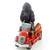 Doogies in Motion Fire Engine - Black Poodle