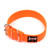 Smoochy Poochy Waterproof  Collar - Orange (Leather Alternative Material)