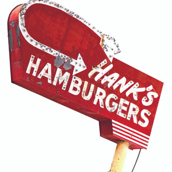 This quaint walk-in diner known for its burgers, cheese fries, and milkshakes has been running since 1949. As one of Tulsa's original restaurants, it's rare to come across an Oklahoman who doesn't know what Hank's is. Therefore, this classic print of Hank's Hamburgers native sign is one many throughout the state won't have a hard time recognizing.