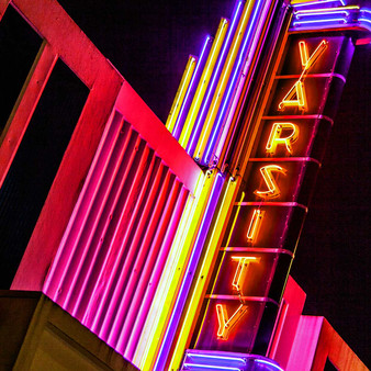 Live music from touring acts & other events presented in a converted art deco film theater near LSU.