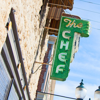 <p>Enjoy local breakfast in Manhattan, Kansas at The Chef Cafe. <p><p>Click &lsquo;Choose a Product&rsquo; above to get this image hand printed on a ceramic 4x4 custom coaster, cutting board, magnet, ceramic trivet, ornament, dog tag or canvas.</p>