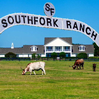 Used for the hit show Dallas, this ranch began in 1978. Because of the ranchs high profile on television, the beautiful white mansion, the pool, the barns and surroundings quickly became a tourist mecca.
