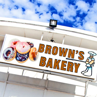 As one of Oklahoma's newest additions, Brown's Bakery has easily become the go-to place for any sweet treats. This print is perfect for any sugar lover!