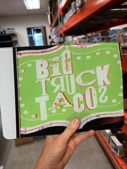 Oklahoma - Big Truck Tacos small cutting board