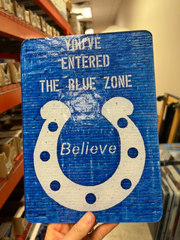 Indianapolis -  The Blue Zone small cutting board