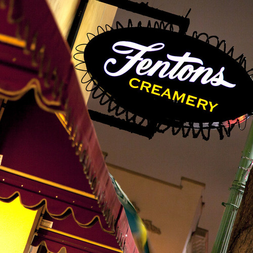 Fenton's Creamery Sign