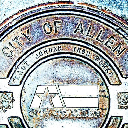 Featuring its industrial and agricultural aspects, Allens manhole stays true to their charming small town. Featuring its industrial and agricultural aspects, Allens manhole stays true to their charming small town.
