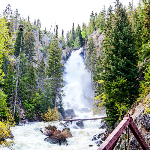 With several waterfalls in its region, this photo captures one of many waterfalls found throughout the city. With several waterfalls in its region, this photo captures one of many waterfalls found throughout the city.