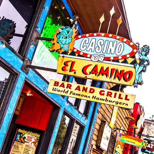 This no-frills bar & grill on 6th Street in Austin, Texas offers huge burgers, a patio & jukebox that caters to music nerds. This no-frills bar & grill on 6th Street in Austin, Texas offers huge burgers, a patio & jukebox that caters to music nerds.