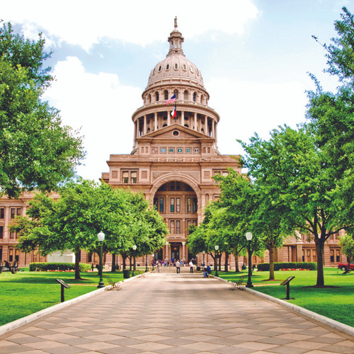 The Texas State Capitol is the capitol building and seat of government of the American state of Texas. Located in downtown Austin, Texas, the structure houses the offices and chambers of the Texas Legislature and of the Governor of Texas. The Texas State Capitol is the capitol building and seat of government of the American state of Texas. Located in downtown Austin, Texas, the structure houses the offices and chambers of the Texas Legislature and of the Governor of Texas.