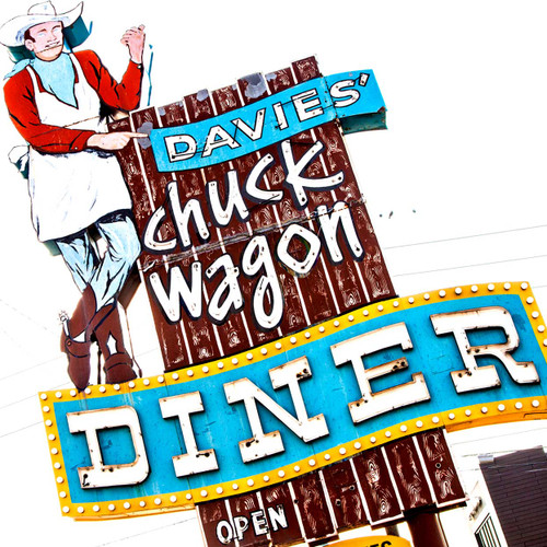 Davies' Chuck Wagon Diner was built in 1957 and was inducted into the National Historical Registry In 1997. This old time diner dishes up hearty American grub.