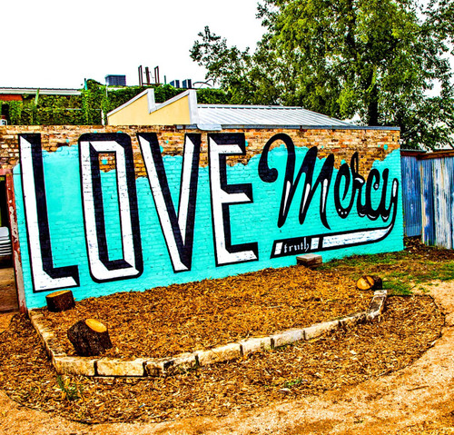 Love Mercy Mural