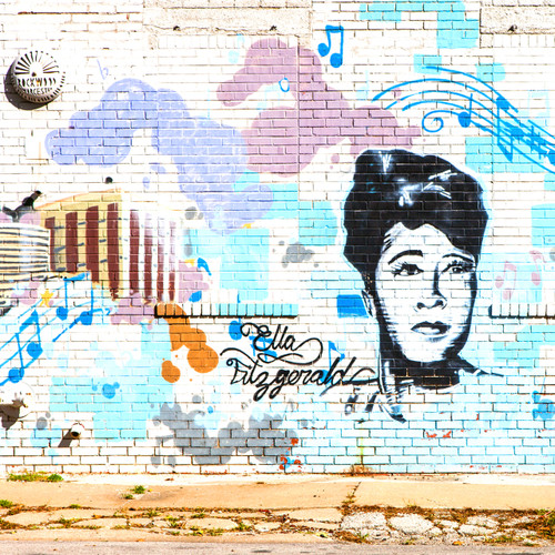 Ella Fitzgerald Mural Ella Fitzgerald Mural