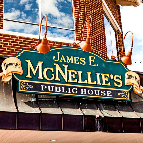 Classic meets modern in this Dublin inspired pub. Catering to the brewery style, McNellie's is the perfect place for good drinks, small bites, and late night snacks. Being the ultimate social house, this embracive sign featured in the print is what each visitor sees upon walking into this 3 level community space. Classic meets modern in this Dublin inspired pub. Catering to the brewery style, McNellie's is the perfect place for good drinks, small bites, and late night snacks. Being the ultimate social house, this embracive sign featured in the print is what each visitor sees upon walking into this 3 level community space.