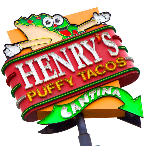 As the birth place of the infamous San Antonio puffy tacos, Henry's has been in business since 1978. Initially, Henry worked at a restaurant with his brother carrying hope that he'd be able to have his own one day. When experimenting with deep frying things, Henry decided to deep fry corn masa dough, also known as crispy tacos. With a few trial and errors and recipe revamps, the puffy taco was born, creating his dream business. As a result, this family-owned spot serves up Tex-Mex classics & signature tacos in a casual setting with a full bar.