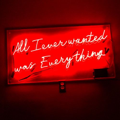 This neon sign was photographed in Austin, Texas