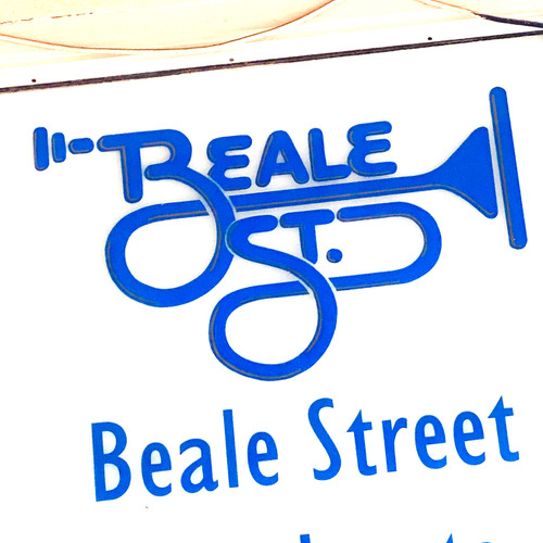 Beale Street (blue sign) Beale Street (blue sign)