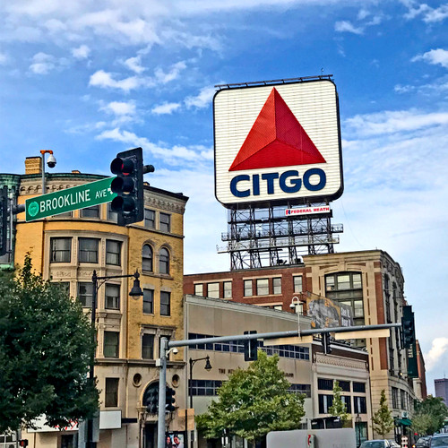 Citgo sign in Boston, MA