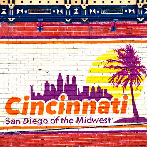Cincinnati San Diego of the Midwest Mural in Cincinnati, Ohio Cincinnati San Diego of the Midwest Mural in Cincinnati, Ohio