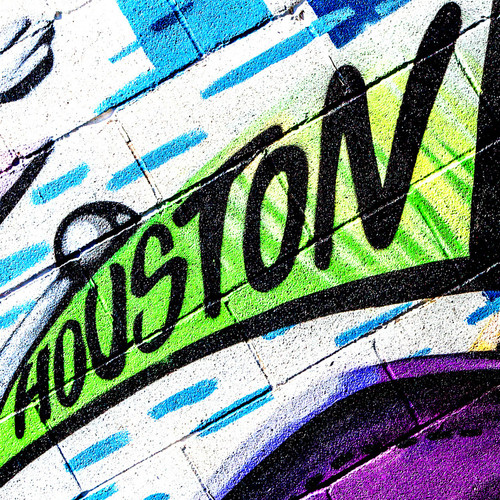 As a large amount of creativity fills Houstons streets, this mural pays tribute to its electrifying nature. As a large amount of creativity fills Houstons streets, this mural pays tribute to its electrifying nature.