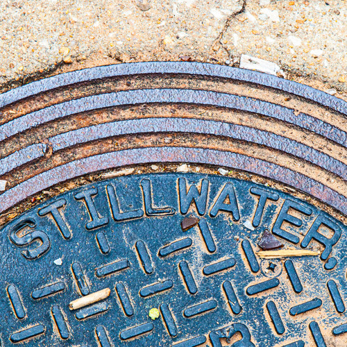 Stillwater Manhole in Stillwater, Oklahoma Stillwater Manhole in Stillwater, Oklahoma
