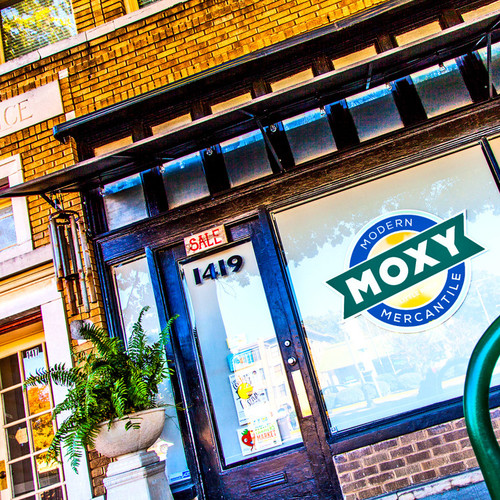 Moxy Modern Mercantile is a vintage-inspired home and gift store with a fresh, playful edge. Moxy Modern Mercantile is a vintage-inspired home and gift store with a fresh, playful edge.