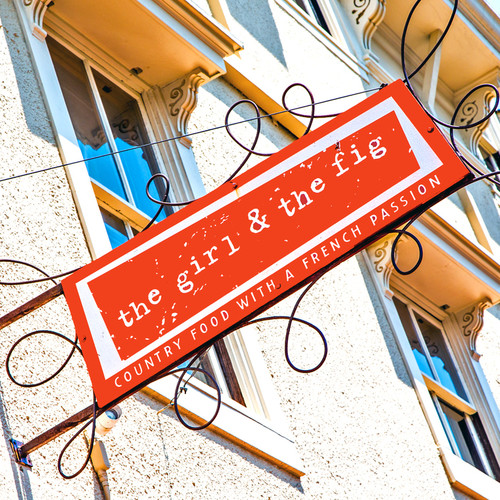 The Girl & The Fig Sign