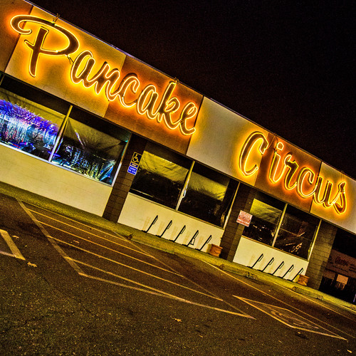 Pancake Circus Sign