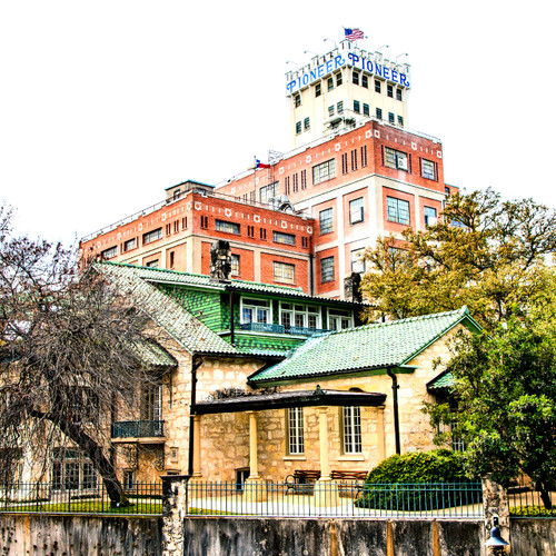 With their own line of kitchen and food products, The Guenther House began as a restaurant, museum, banquet facility and gift shop in 1988. Also known as founder Carl Hilmar Guenther's family house, this art-nouveau home at Pioneer Flour Mills features cozy American & Tex-Mex fare, brunch & outdoor dining. With their own line of kitchen and food products, The Guenther House began as a restaurant, museum, banquet facility and gift shop in 1988. Also known as founder Carl Hilmar Guenther's family house, this art-nouveau home at Pioneer Flour Mills features cozy American & Tex-Mex fare, brunch & outdoor dining.