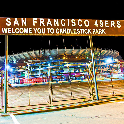 candlestick park sign