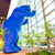 The Big Blue Bear is an iconic art installation created by local artist Lawrence Argent. This sculpture installed in 2005 features a 40-foot bear, weighing 10,000 pounds, designed to appear as if its looking into the lobby of the convention center located in the heart of downtown Denver.
