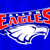 Recognizing that Allen, Texas takes sports seriously, this Allen Eagles sign represents the mascot of Allen High School  the only high school in the Allen Independent School District.