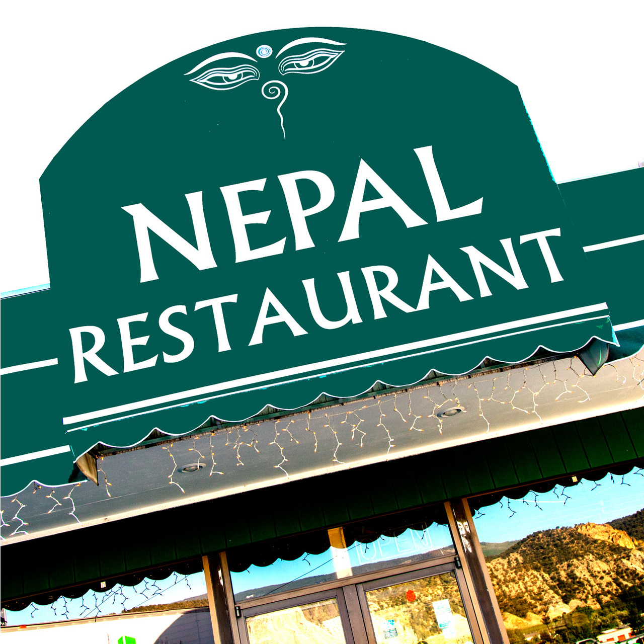 Nepal Restaurant Sign