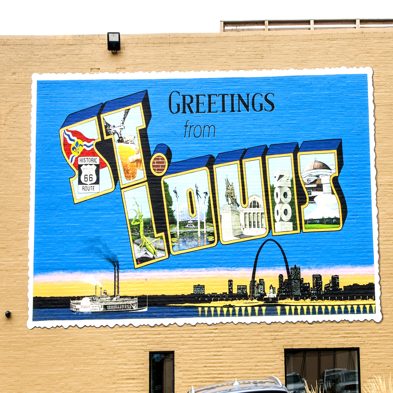 Greetings from St Louis Mural