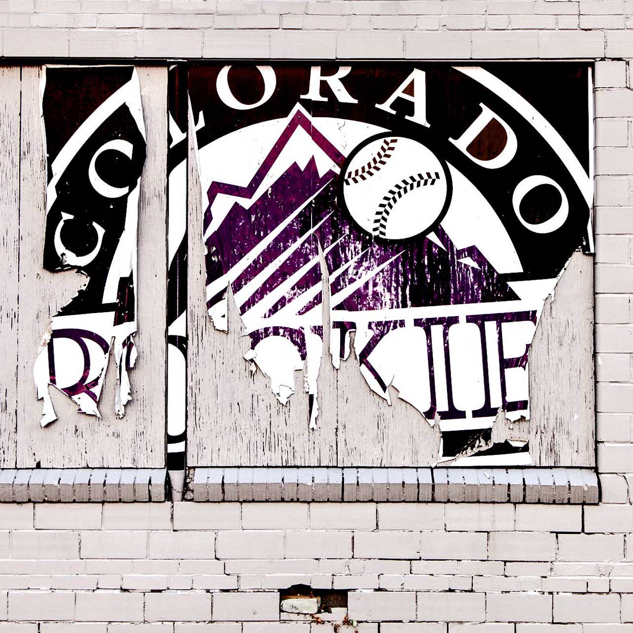 Colorado Rockies Team Jersey Cutting Board