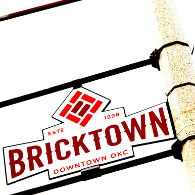 Downtown Bricktown Sign