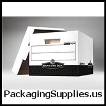 Premium File Storage Boxes Premium File Storage Box - 15 x 12 x 10" Black (12 case) - #076030   FEL00724 FSB150