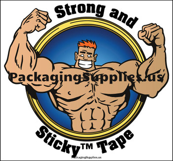 2" x 110 yds. 1.9 Mil Strong and Sticky™ Clear Acrylic Carton Sealing Tape (36 Case) (TAPE219)
