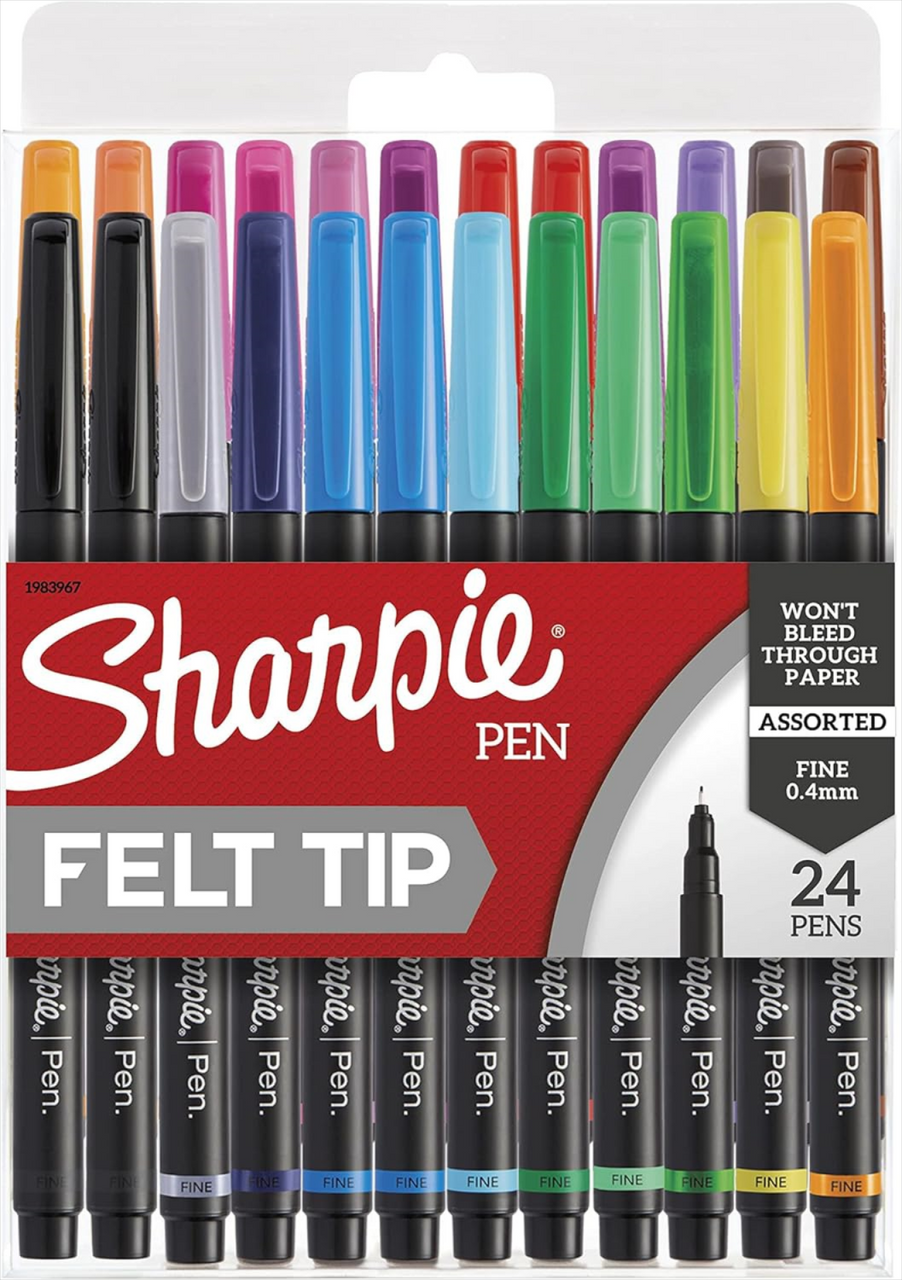 PEN SHARPIE FELT TIP ASST 147808 TDC Limited