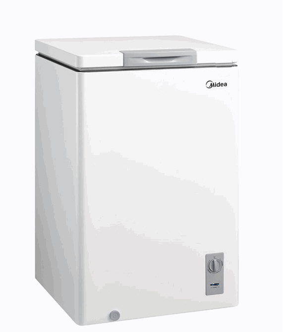 Midea Deep Freezer, 7 Cu. Ft White