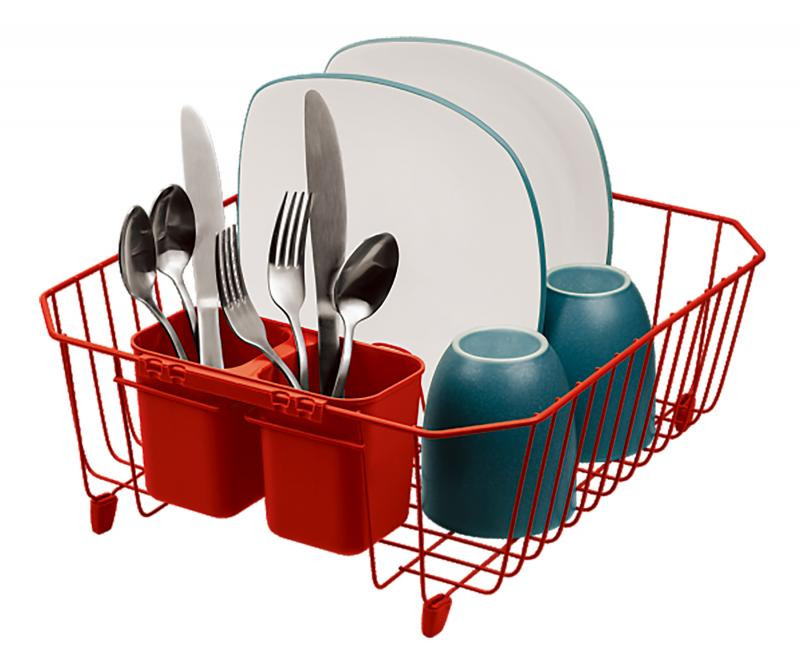 RACK DISH SET W/CUTLERY HOLDER 1214076 - TDC Limited