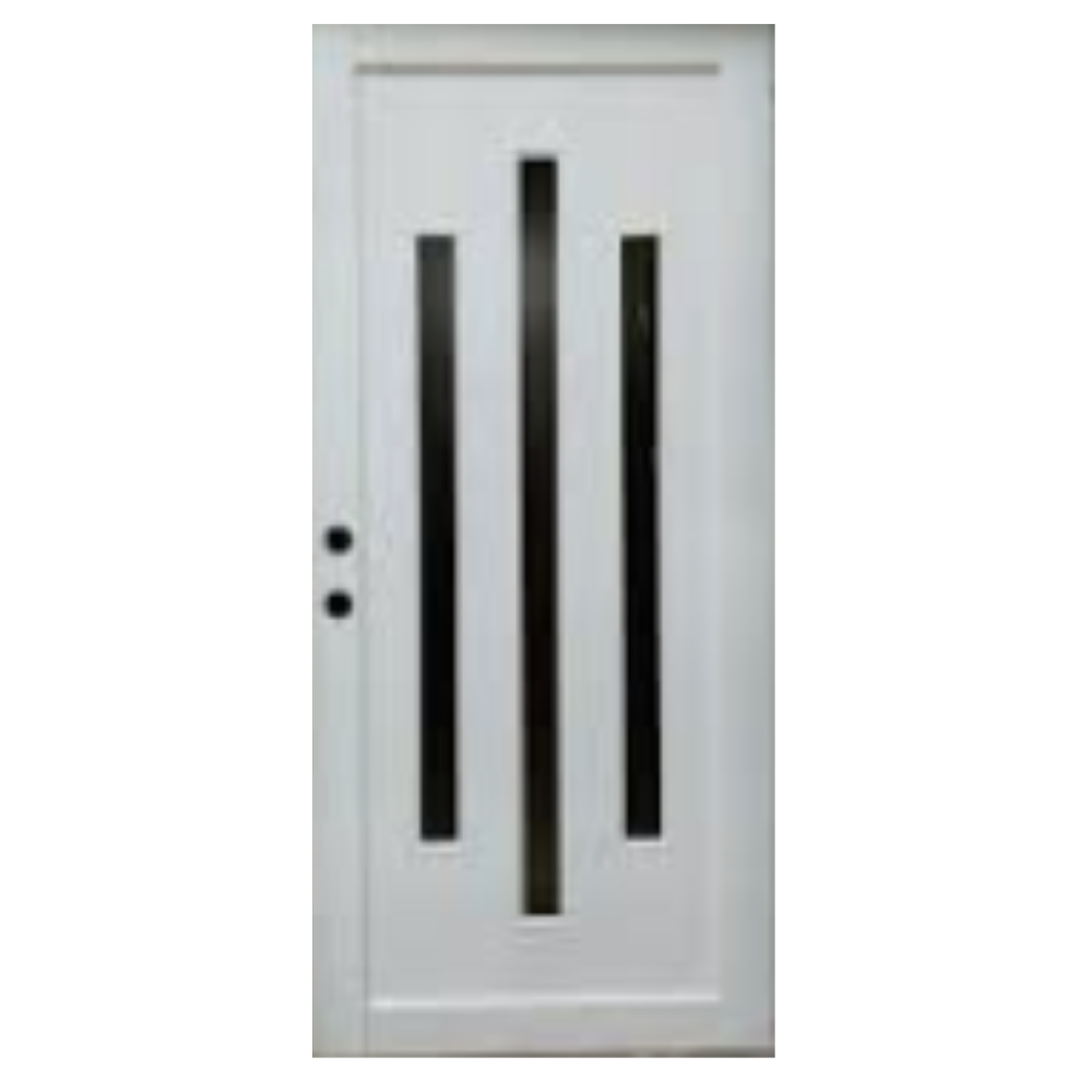 DOOR ALUMINUM TRIPLEX GLAS WHT 103733 - TDC Limited