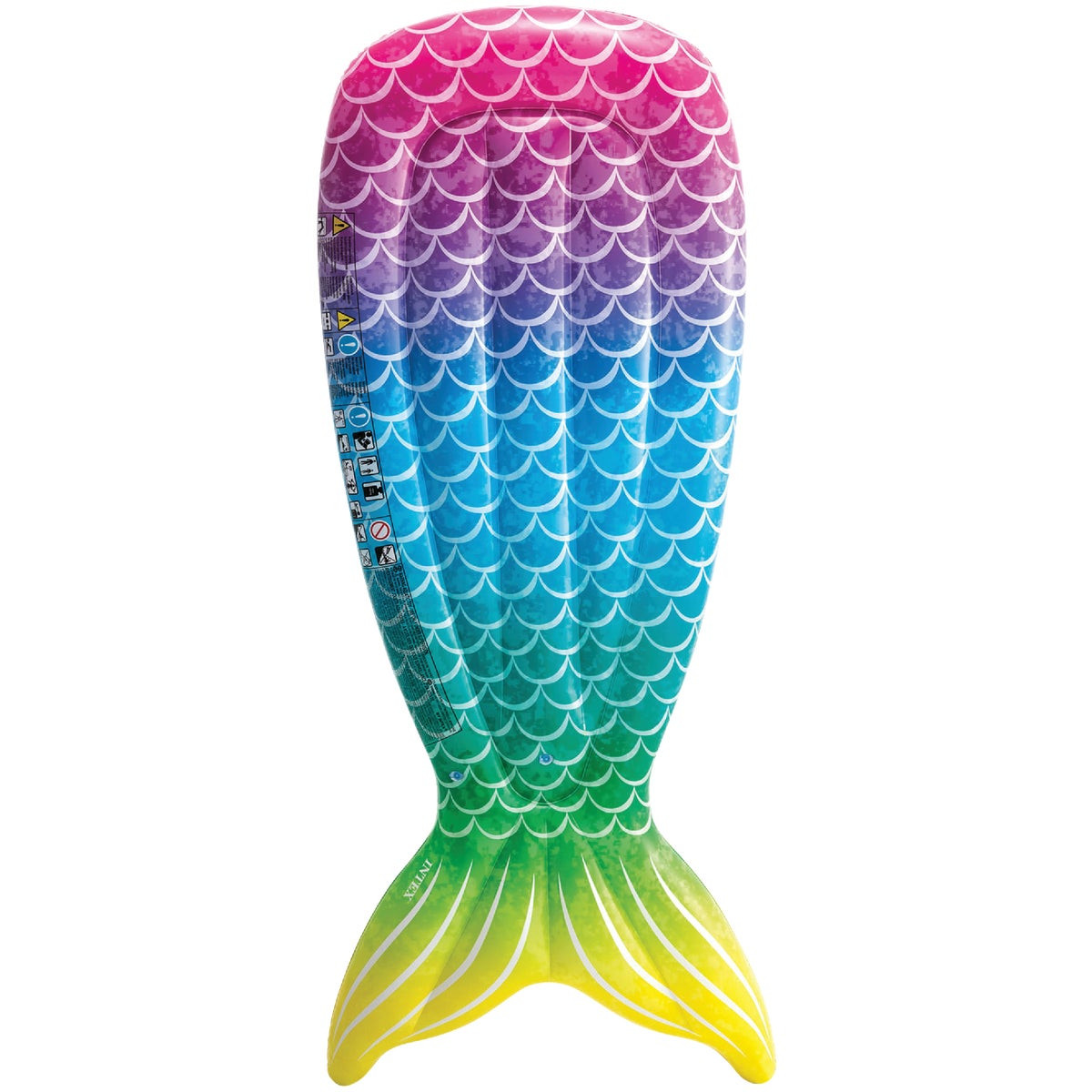 Mermaid Tail 70 In. x 28 In. Pool Float - TDC Limited