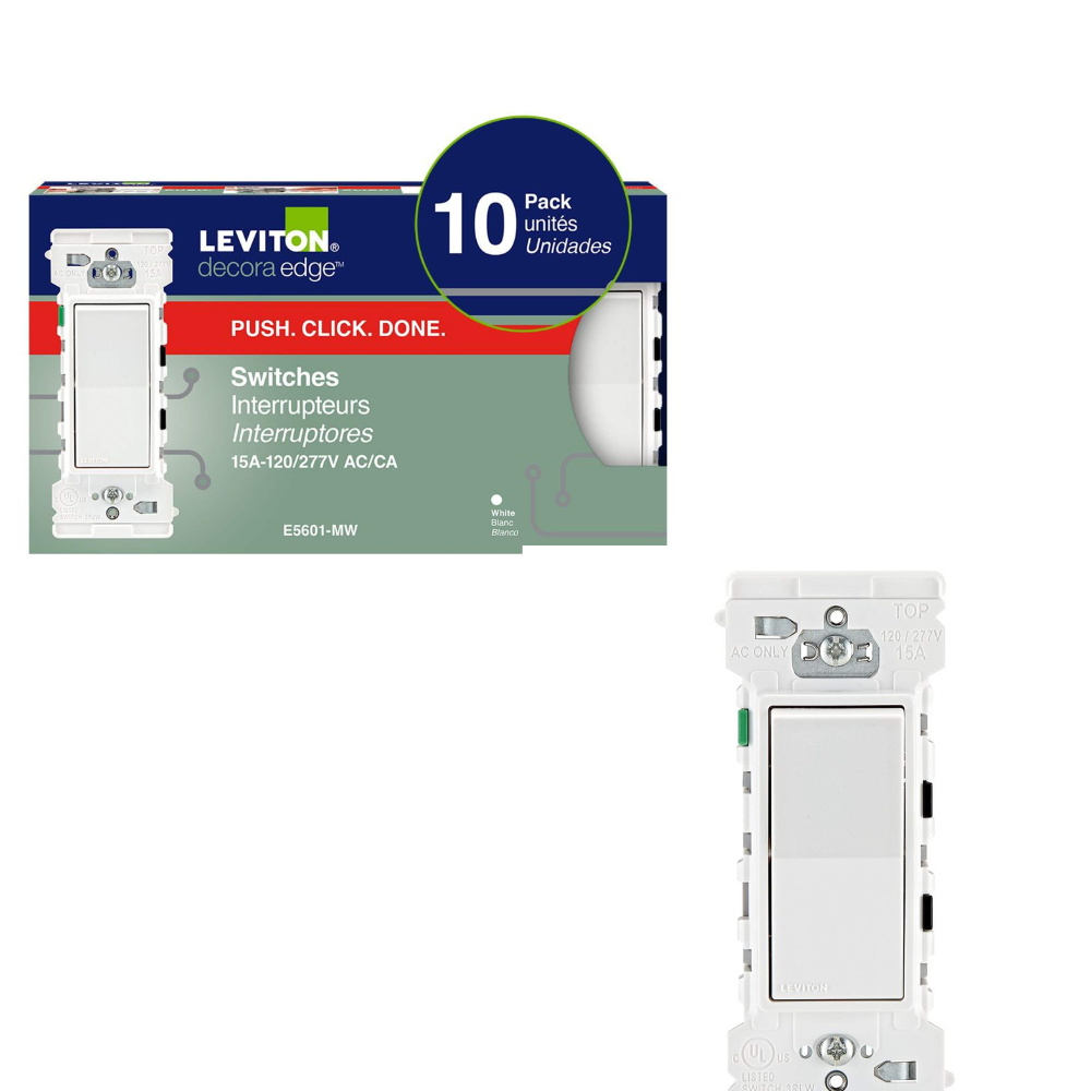 SWITCH 4-WAY DECORA WHT 15A 088935 - TDC Limited