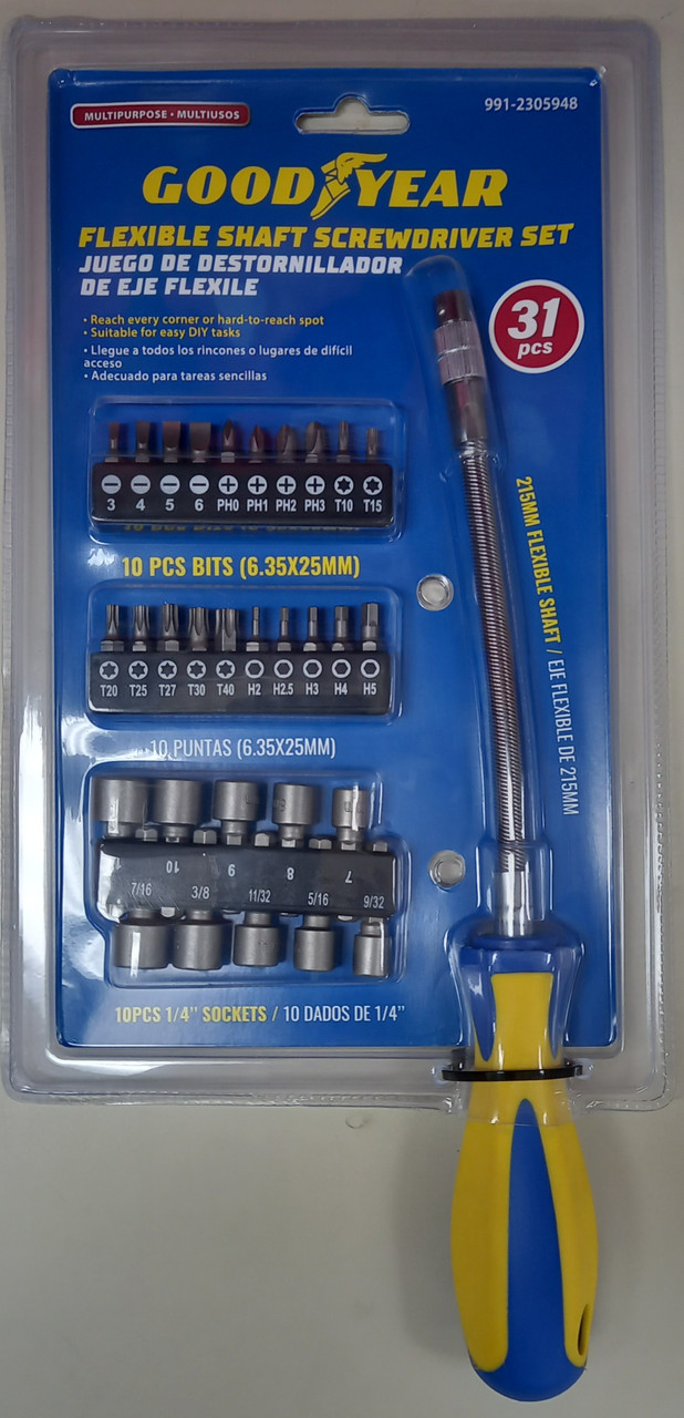 Spring Based Screwdriver SET TUBE SPRING SCREWDRIVER 056474 - TDC Limited
