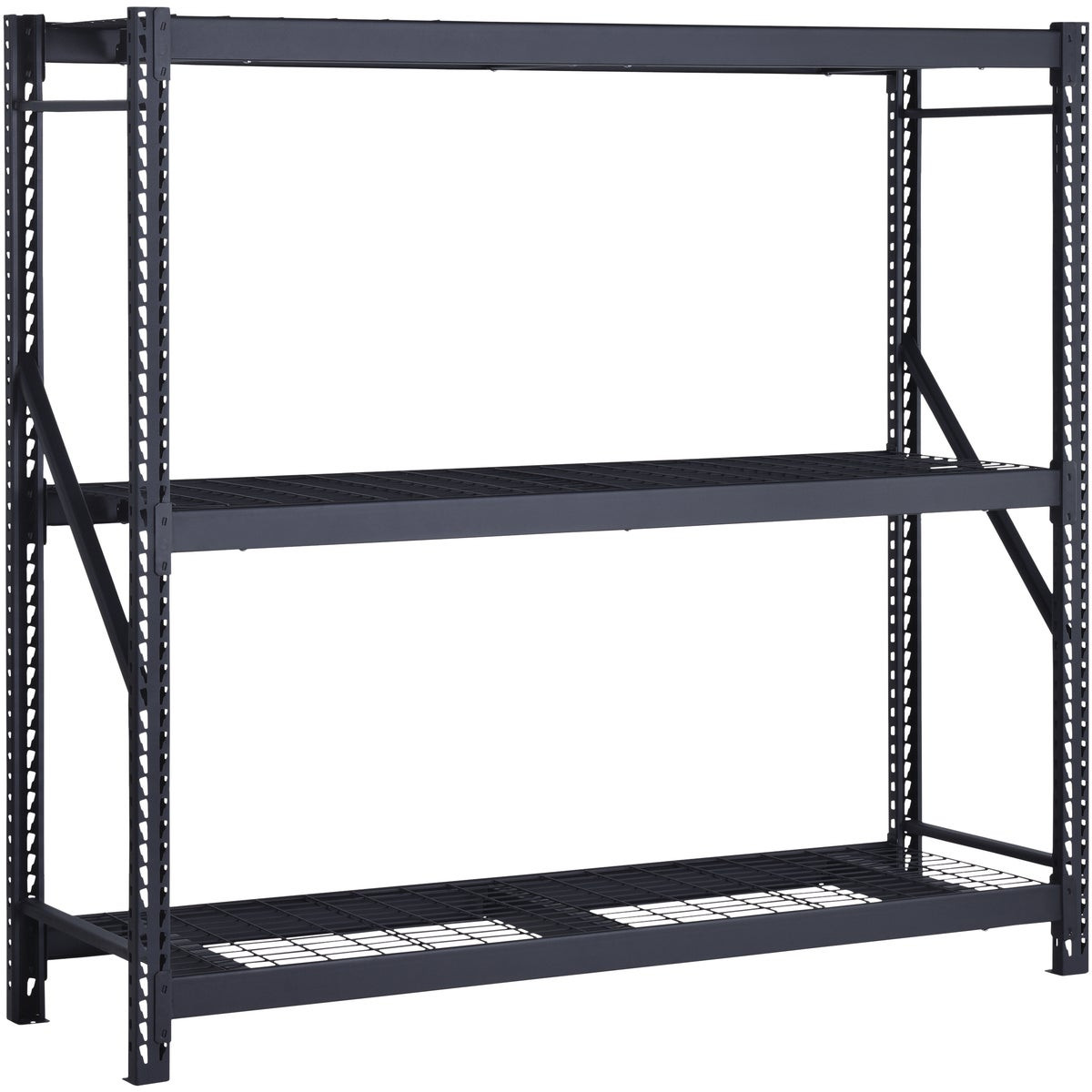 Muscle Rack 77 in. W x 24 in. D x 72 in. H Steel Welded Storage Rack ...