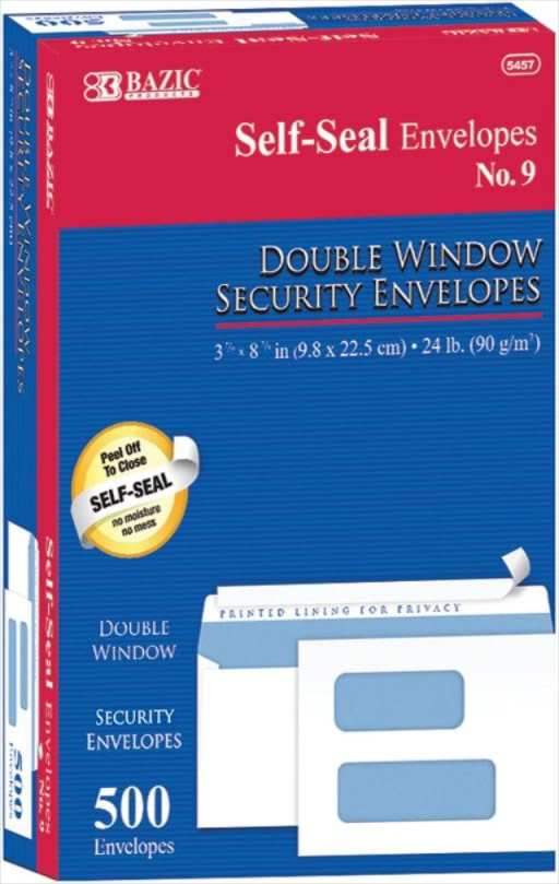 ENVELOPE SELFSEAL 9 SECURITY 141839 TDC Limited