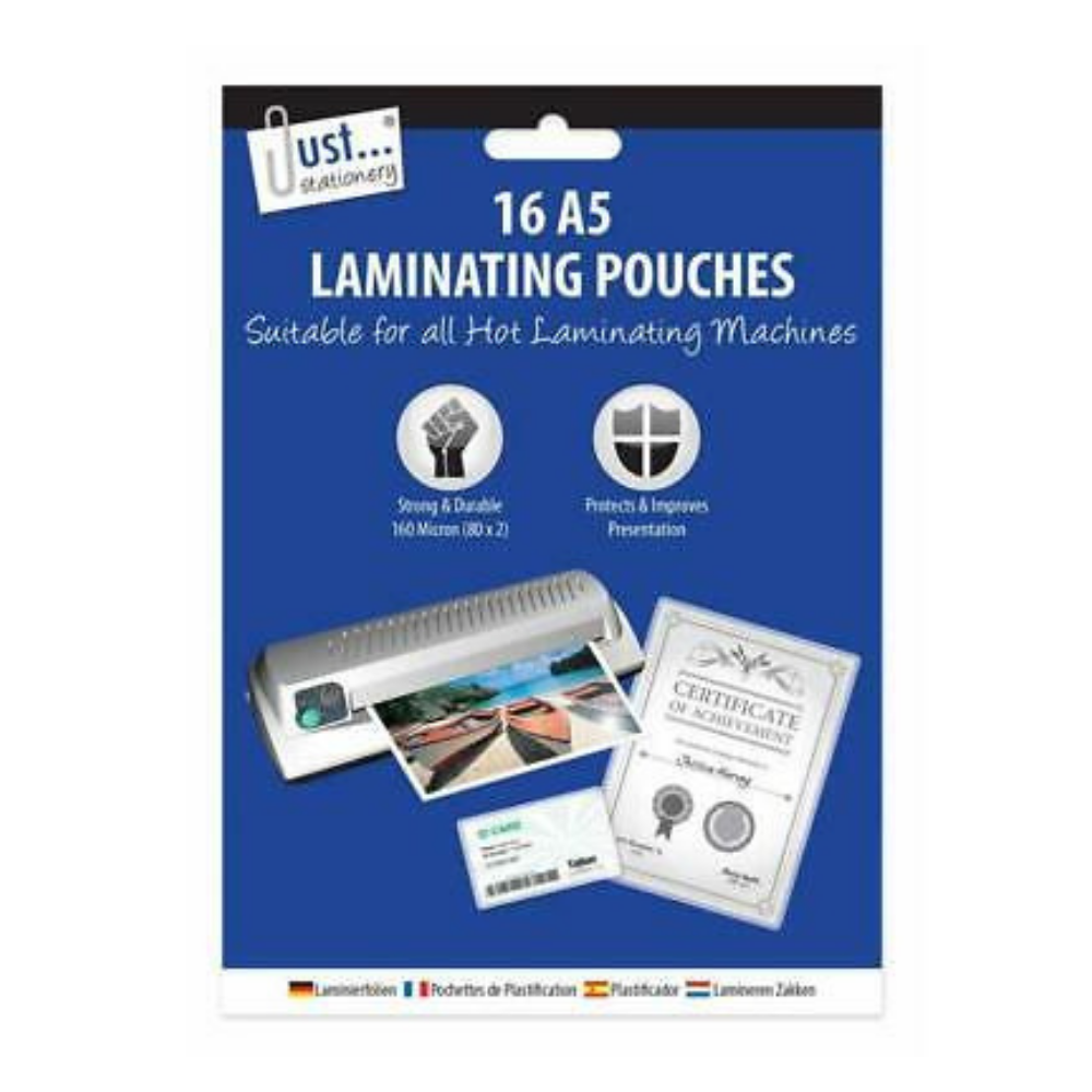 LAMINATION POUCH A5 (16) 144498 TDC Limited