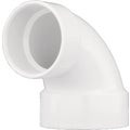 BEND PVC DWV 90-DEGREE 4