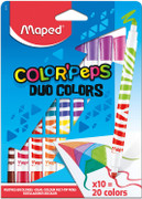 MARKER FELT TIP DUO MAPED 144557